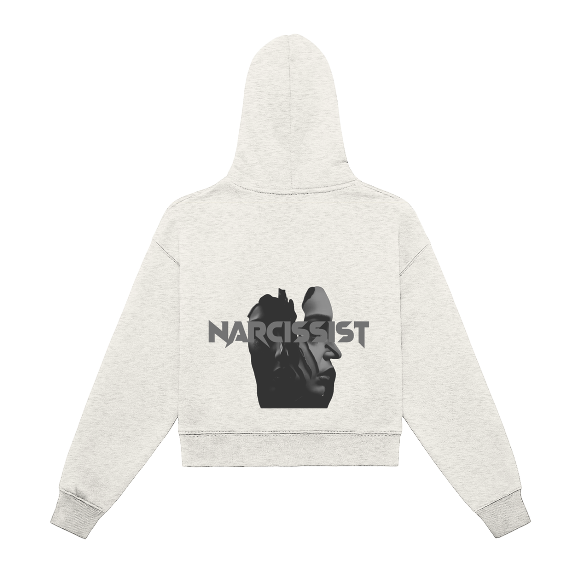 AN ZIP HOODIE - WOMEN - GREY