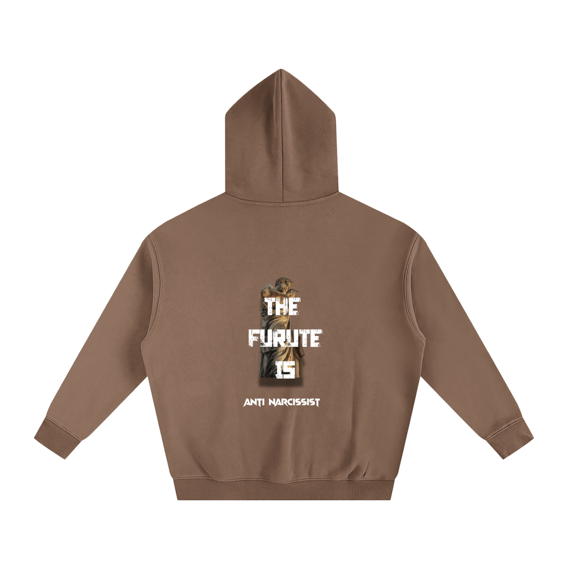 AN HOODIE - BROWN
