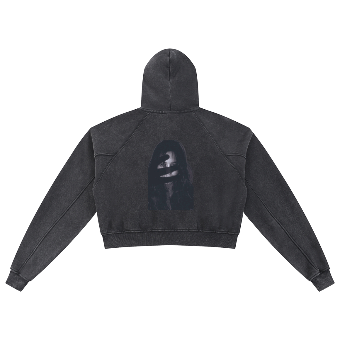 AN HOODIE - WOMEN - BLACK